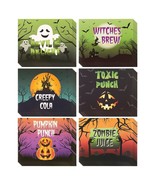 36 - Pop Soda Bottle Labels Stickers - Creepy Halloween Party Fun - $2.91