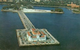 Million Dollar Pier Unposted Vintage Postcard St. Petersburg Florida - £11.62 GBP