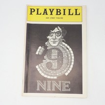 Vintage Playbill Theater Programm Nine 46th St Theater Oktober 1982 - $30.68