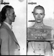 David Bowie Mug Shot - $16.07 CAD