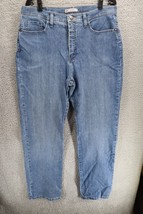 Lee Classic Fit Straight Leg At The Waist Jeans Women&#39;s 14 Short Medium ... - £10.87 GBP