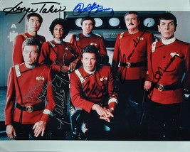 Star Trek Iii Cast Signed Photo X7 - The Search For Spock w/COA - £2,525.16 GBP