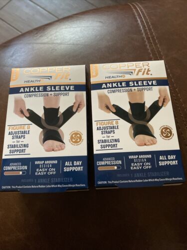 Primary image for Copper Fit Ankle Sleeve Two Packages Size Small /medium