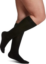 SIGVARIS Merino Wool Knee-High Socks 15-20 Black Size C - $29.10