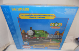 BACHMANN 00643 PERCY AND THE TROUBLESOME TRUCKS HO SCALE ELECTRIC TRAIN ... - £192.45 GBP