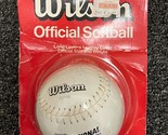 Wilson Official Professional 12&quot; Softball A9146 ~ New Old Stock ~ Vintage! - $24.18