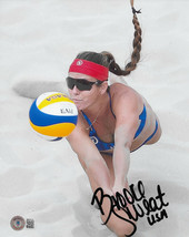 Brooke Sweat USA Beach Volleyball signed autographed 8x10 photo proof Be... - £62.21 GBP