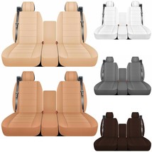 40-20-40 Front set car seat covers Fits Chevy Silverado with INT SB  1999-2006 - £94.35 GBP