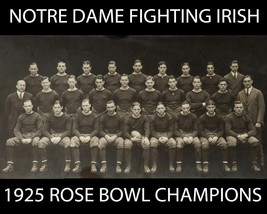 1925 NOTRE DAME TEAM 8X10 PHOTO FIGHTING IRISH PICTURE NCAA FOOTBALL CHAMPS - $4.94