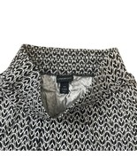 Lane Bryant Jersey Knit Elastic Waist Short Skirt Pull-On Black &amp; White ... - £10.23 GBP