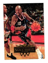 1995-96 Ultra #216 Sam Cassell Houston Rockets - $3.00