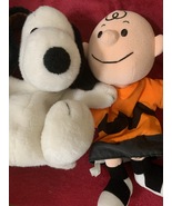 Snoopy &amp; Charlie Brown 1966 Vintage Puppet Set - €29,44 EUR