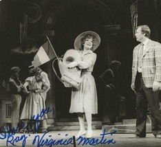 Virginia Martin Signed Vintage 7x8 Photo - £63.49 GBP