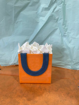 Gum paste shopping bag Fondant cupcake or cake toppers. Birthday, shower... - £32.05 GBP+