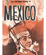 Mexico 1964 Vintage Travel Guide Tour Plan 60s Vacation - £11.86 GBP