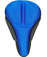 Padded bicycle seat cover - 2 inch padding hook &amp; loop straps - with rai... - $12.30