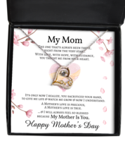Mom Necklace My Mother Is You Love-MC-NL - £59.72 GBP