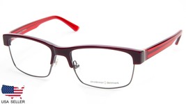 New Prodesign Denmark 4702 c.4132 Dark Ruby Eyeglasses 57-18-140 B39mm Japan - £58.74 GBP