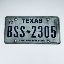 United States Texas Lone Star Passenger License Plate BSS 2305 - £13.18 GBP