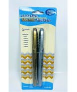 Allary Gold and Silver Metallic Markers For Craft and Houshold - $10.72 CAD