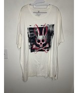 Psycho Bunny Robert Godley White Graphic T Shirt Size 3XL - $47.85 CAD