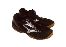 Mizuno Cyclone Speed 2 Black Gray Lace Up Volleyball Sneakers Size 8.5 - £14.49 GBP