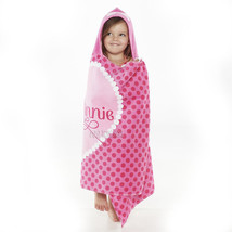 NWT DISNEY Minnie Bowtique Soft Cozy Bath Wrap Hooded Towel 100% Cotton ... - £23.52 GBP