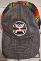 Hooey Classic Logo Rainbow Cap Hat Snapback Mesh-Beach-Cowboy-Sports-Boho - $14.55