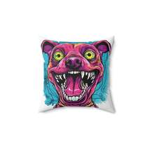 Retro Alien Dog Cartoon Aesthetic Spun Polyester Square Pillow - £36.88 GBP+