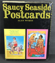 Saucy Seaside Postcards by Alan Wykes 1977 Hardcover W/ DJ Jupiter Books... - £17.89 GBP