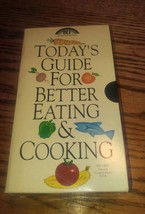 Todays Guide for Better Eating &amp; Cooking Better Life Institute VHS Tapes... - $12.99