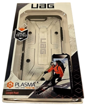 Urban Armor Gear Back Cover Plasma Protective Case Google Pixel 1 Ice Gray Black - £10.36 GBP
