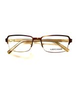 Alberto Romani Eyeglasses AR 5001 Brown/Gold 53-16  Chipped Paint - $44.55