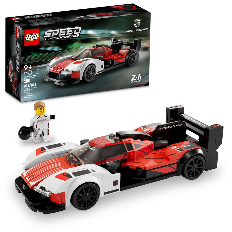 LEGO Speed Champions Porsche 963 76916, Model Car Building Kit, Collecti... - $54.00