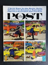 Saturday Evening Post October 21, 1961 Television USA - Dick Sargent Cover 423 - £5.54 GBP