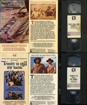 They Call Me Trinity &amp; Trinity Is Still My Name Vhs Embassy Video Tested - $19.95