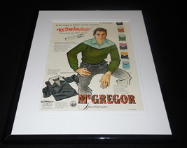 1951 McGregor Sportswear Framed 11x14 ORIGINAL Vintage Advertisement - £39.51 GBP