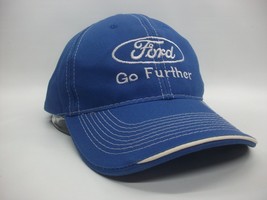 Ford Go Further Hat Richibucto Kent Car Dealership Blue Hook Loop Baseball Cap - £15.92 GBP