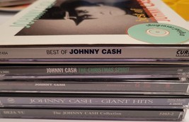 Johnny Cash Country Music Bundle Lot Of 5 CD Pre-owned - £11.81 GBP