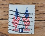 US Stamp 50 Star/13 Star Flags 10c Used - £0.73 GBP