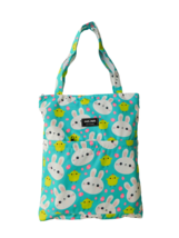 SR26 Bunny chicks egg easter  - shopper shoulder bag tote bag 34 x 32  x... - $16.99