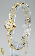 14k Yellow Gold Carl Bucherer Hand-Winding Watch w/ Fancy Link Band - £1,037.37 GBP