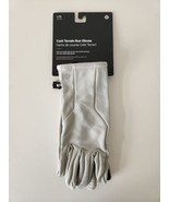 NWT LULULEMON RWLI Raw Linen Beige Cold Terrain Run Gloves Men&#39;s L/XL - £34.24 GBP