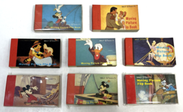Lot of 8 Walt Disney Moving Picture Flip Books - Cinderella, Mickey, Pinocchio + - £95.92 GBP