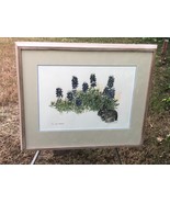 CHARLES BECKENDORF Original MODERN BABY COTTONTAIL RABBIT HAND COLORED &amp;... - $14,426.27 MXN