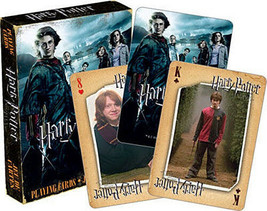 Harry Potter and the Goblet of Fire Movie Illustrated Playing Cards, NEW SEALED - £4.94 GBP