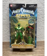 NEW 2000 Ban Dai Power Rangers Rescue Power Ranger Green Action Figure KG - €21,17 EUR