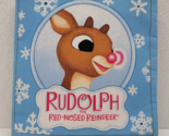 Rudolph the Red Nosed Reindeer Fabric Panel Book Quilt Blocks Baby Chris... - £12.85 GBP