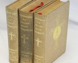 Catholic Press The Life Of Christ Missal Prayer book 1954 Gold Edged 3 b... - $45.07