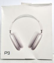 P9 Wireless Bluetooth Headphones On The Ears - White/Silver - NEW in Box - £19.74 GBP